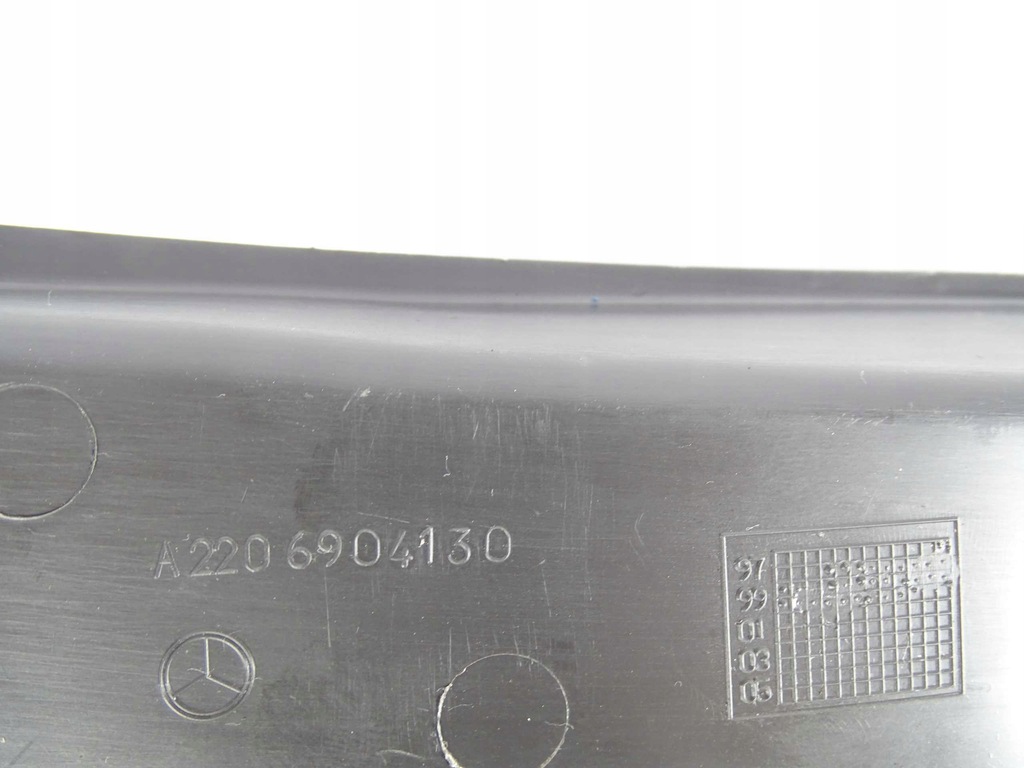 Mercedes S-Klasse W220 KOFFERRAUMLEISTE LINKS A2206904130 Product image