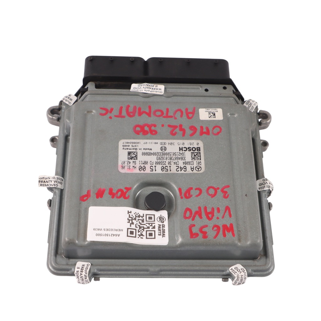 Mercedes W639 3.0CDI OM642.990 ECU A6421501500 Automatischer Motor Product image