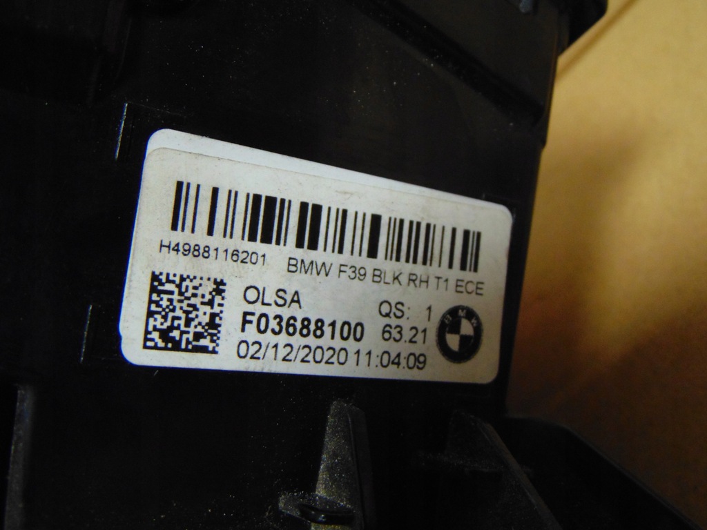 LAME LAMP LED BMW X2 F39 9881162 Product image