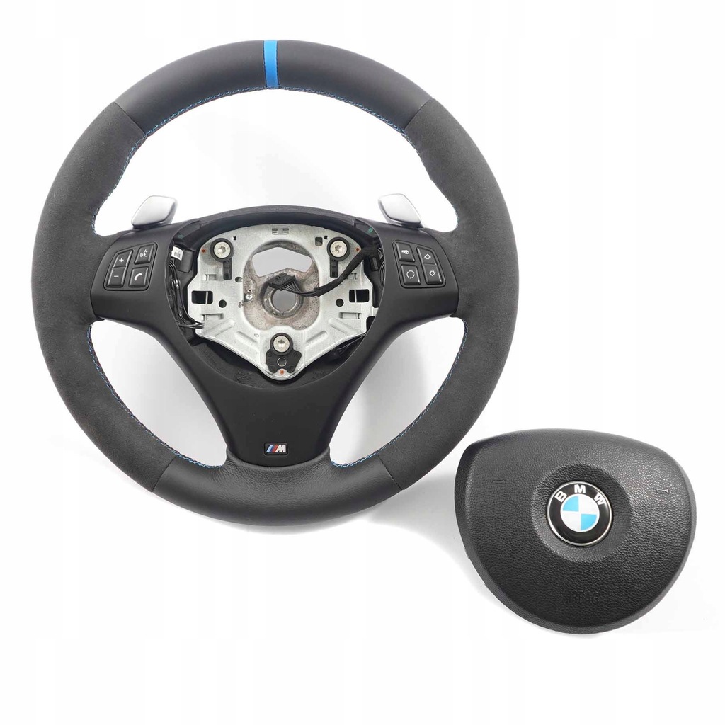 BMW E90 E91 M-Sport Lenkradpaddel NEU Leder Product image