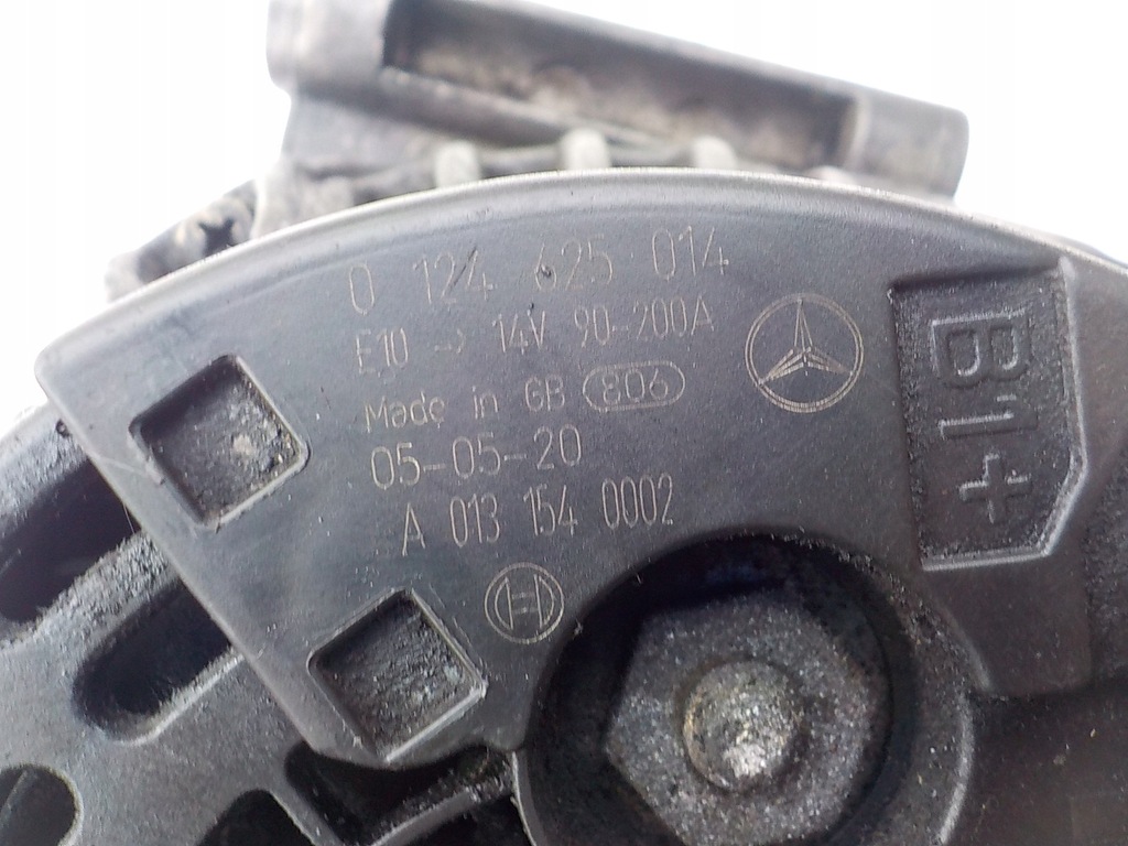 MERCEDES W211 W203 LIFT 2.2 CDI 150KM ALTERNATOR A0131540002 Product image