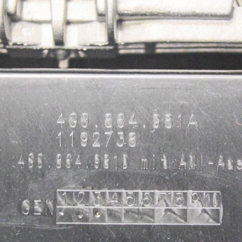 Audi A6 Central Console mit Armlehnen C7 4G0862534 4G0863244 2012 Product image