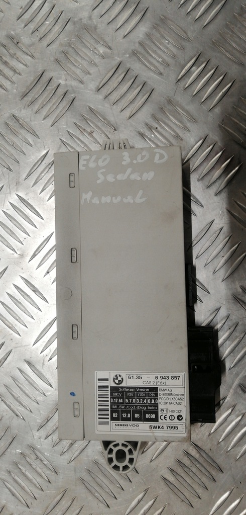 KOMFORTSTEUERMODUL 6943857 BMW 5 E60 3.0D Product image