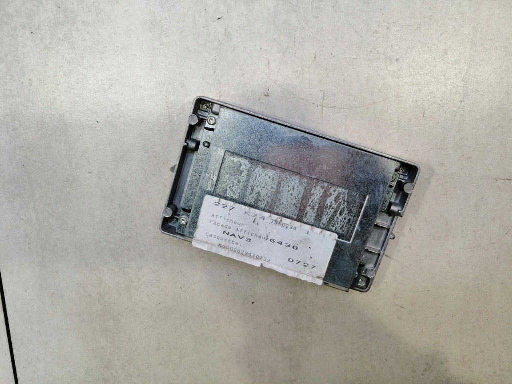 ANZEIGE NAVIGATIONSBILDSCHIRM RENAULT LAGUNA II Product image