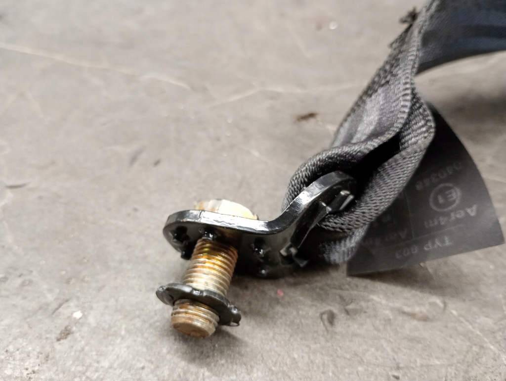 8E5857805G Sicherheitsgürtel links hinteren Audi A4 B6 Product image