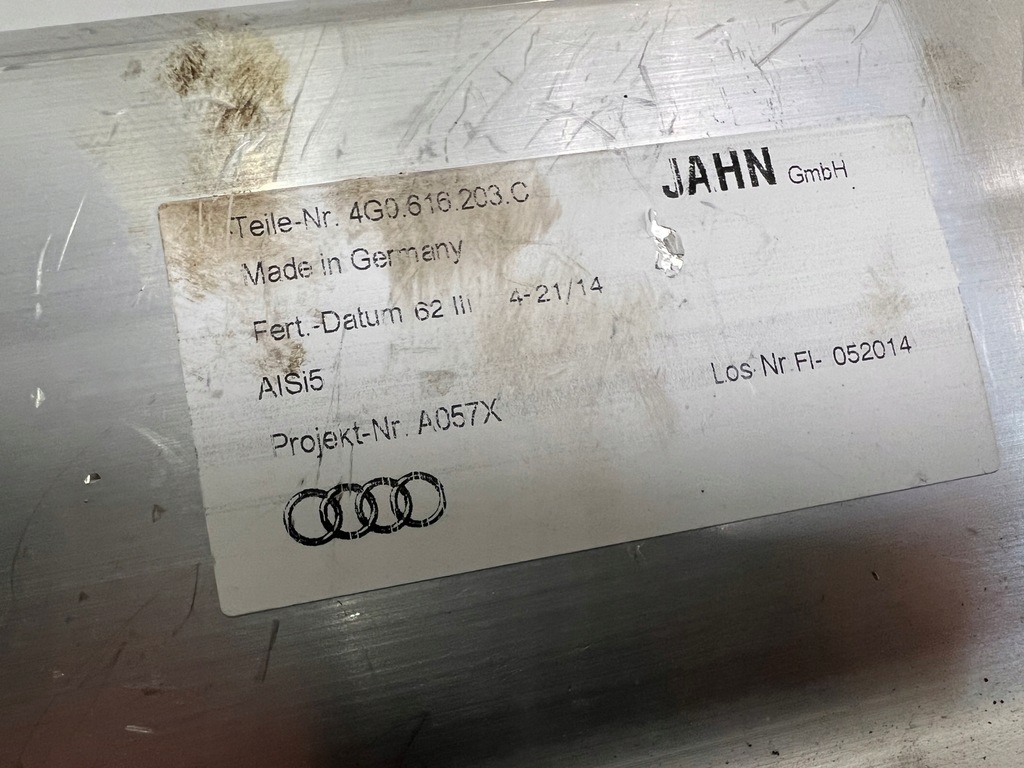 A6 C7 LUFTDRUCKBEHÄLTER 4G0616203C Product image