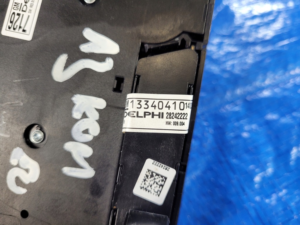 OPEL-TEILE | Astra J Panel Radioschalter CD600 13397126 Product image