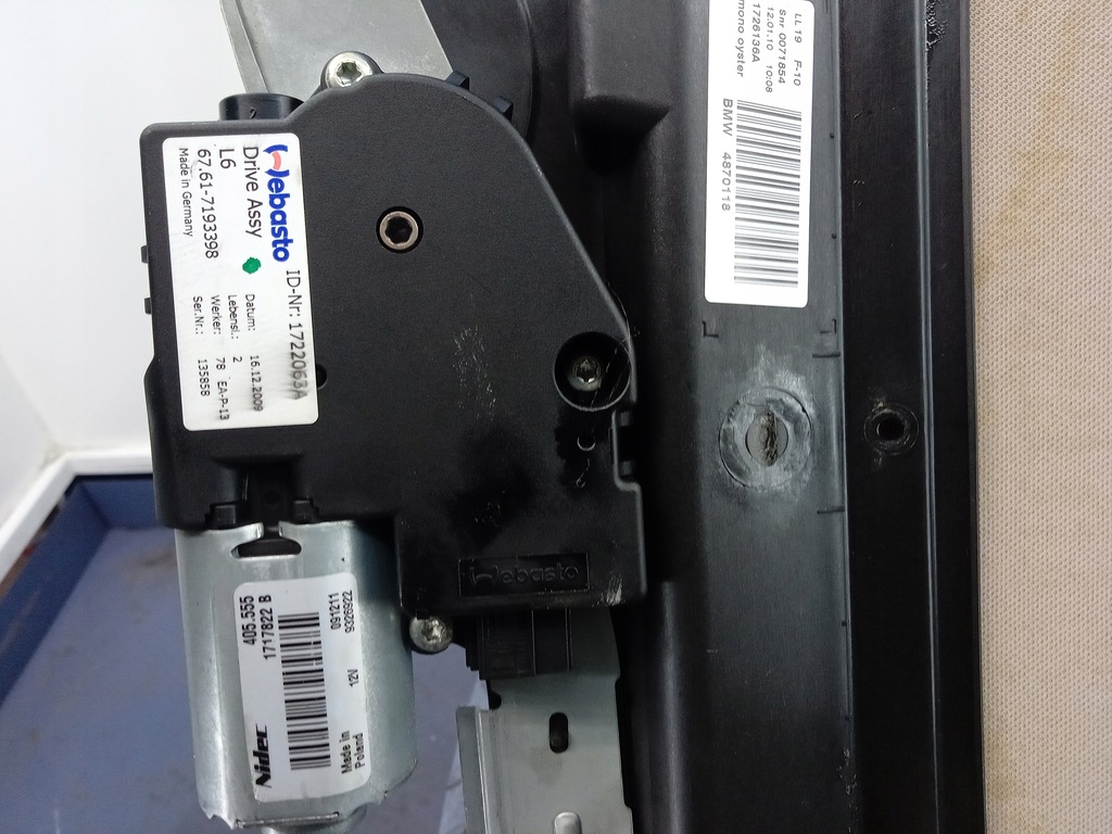BMW 5 F10 SONNENDACH Product image