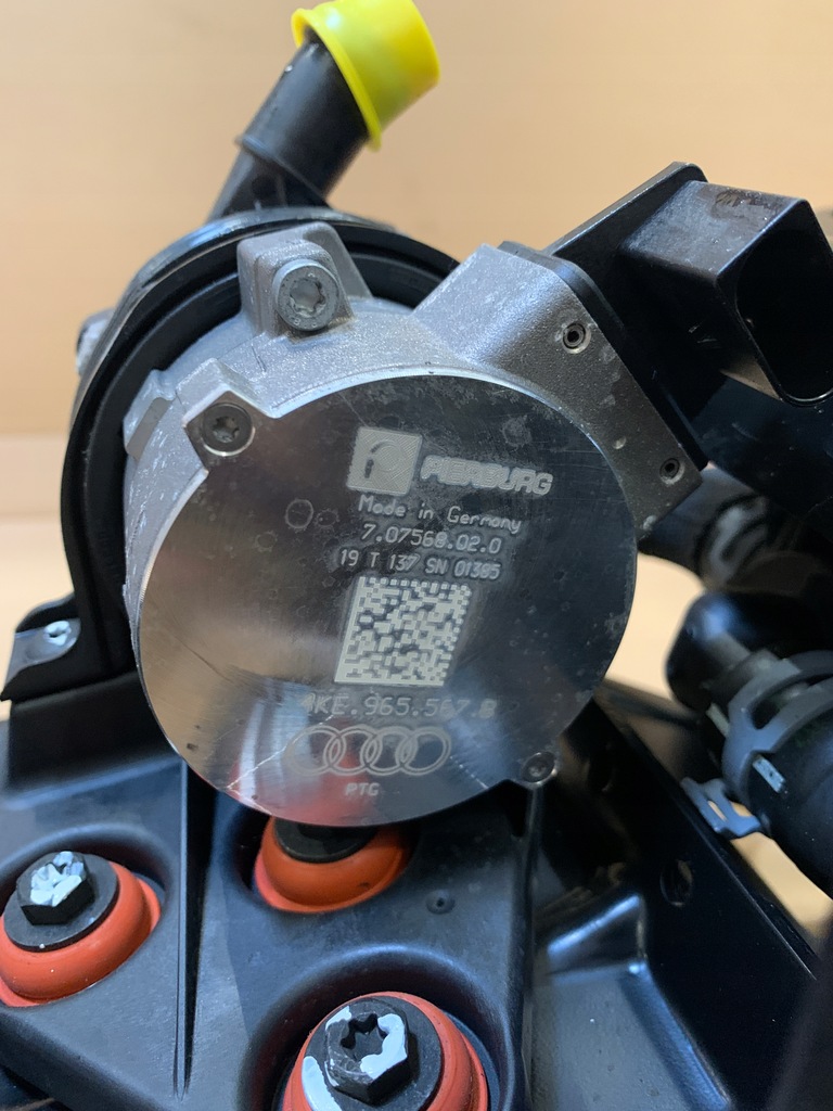 AUDI E-TRON KÜHLMODUL WASSERPUMPE LAUTSPRECHER 4KE965567B 4KE035916 27km Product image