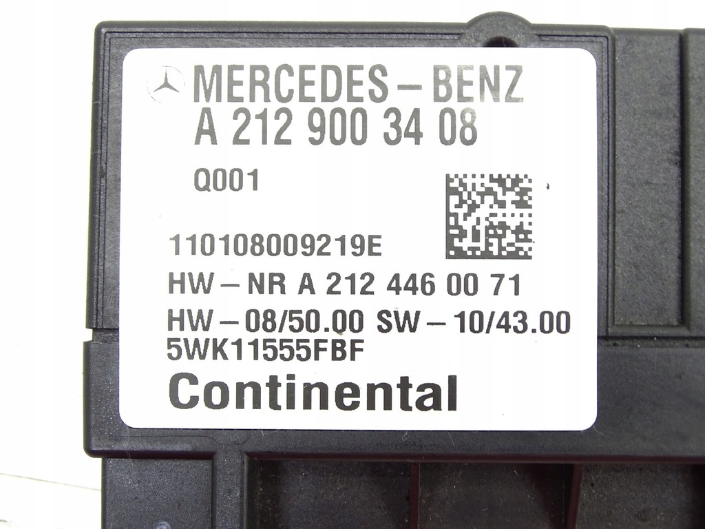 KRAFTSTOFFPUMPENMODUL MERCEDES W212 2.2 CDI A2129003408 Product image