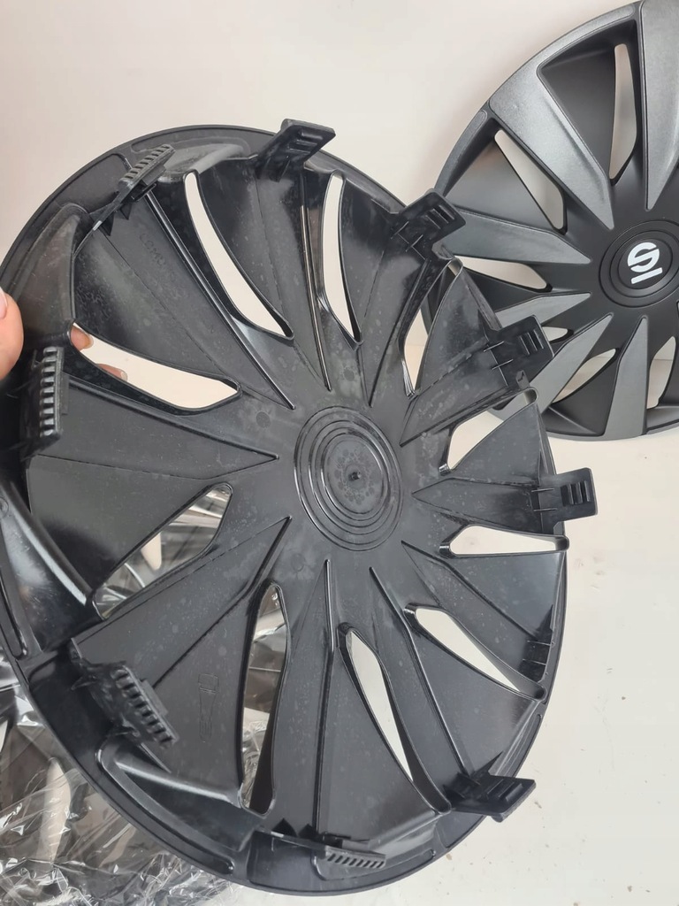 Sparco Lazio 16 "Car Hubcaps 3 Black Universal Product image