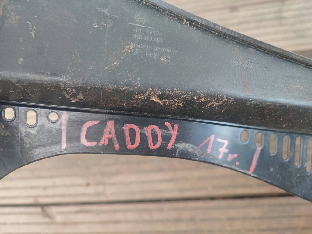 VW Caddy 2K0819403 Grube Product image
