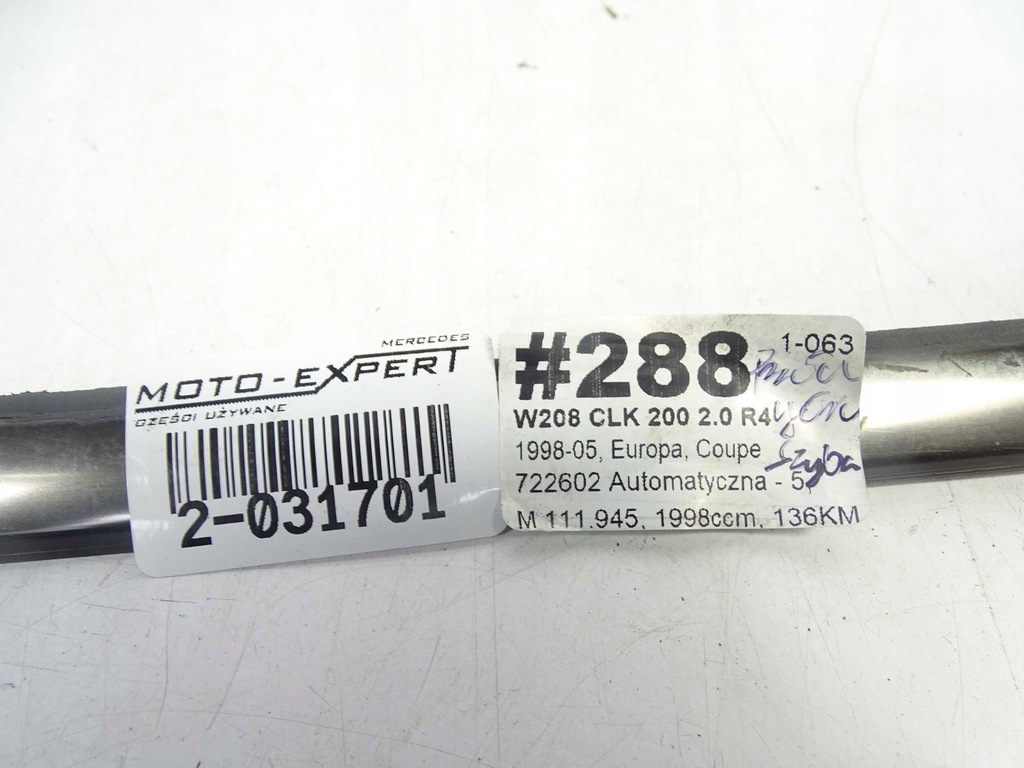 Mercedes CLK W208 FENSTERLEISTE VORNE OBER Product image