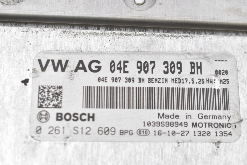 Computer Engine Controller 04e907309bh Skoda Octavia 3 III 1.4 TSI 150 PS Product image