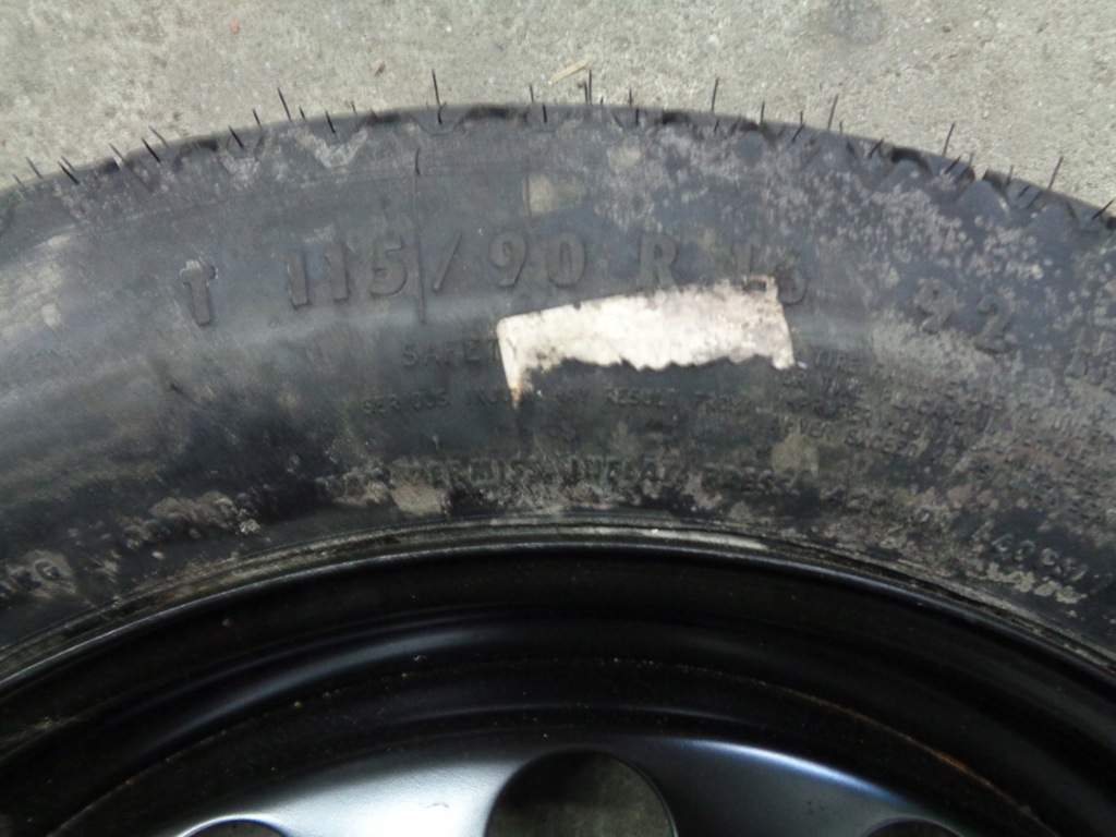 BMW E46 CABRIO 2.0CD RESERVERAD 115/90 R16 5X120 Product image