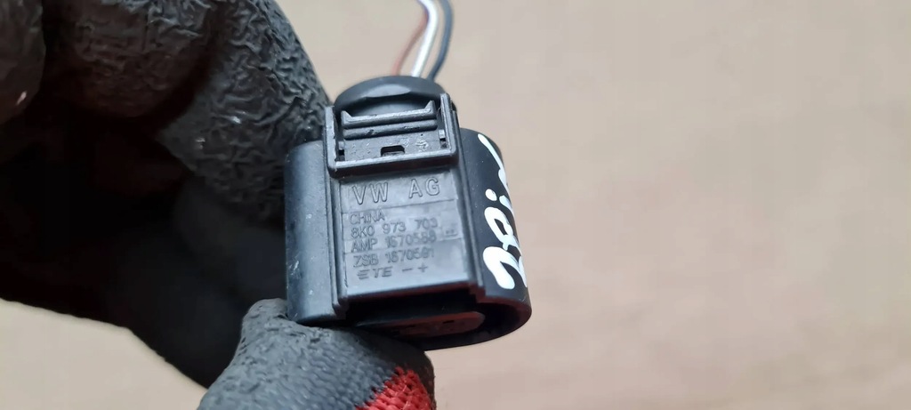 A6 C7 4G KLIMAANLAGE SENSOR STECKER 8K0973703 A4 B9 8W A5 Q7 A6 Product image