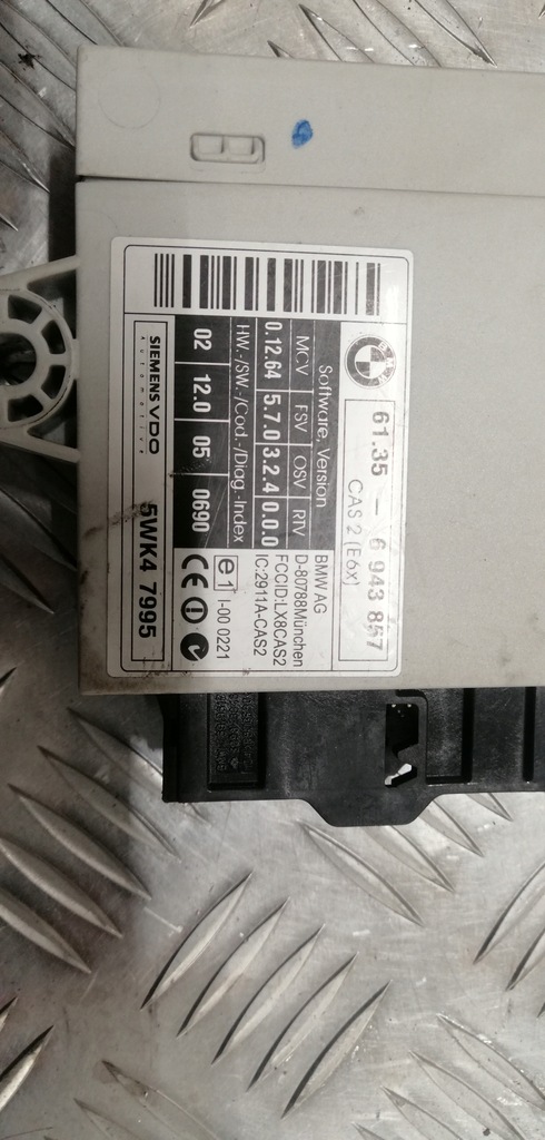 KOMFORTSTEUERMODUL 6943857 BMW 5 E60 3.0D Product image