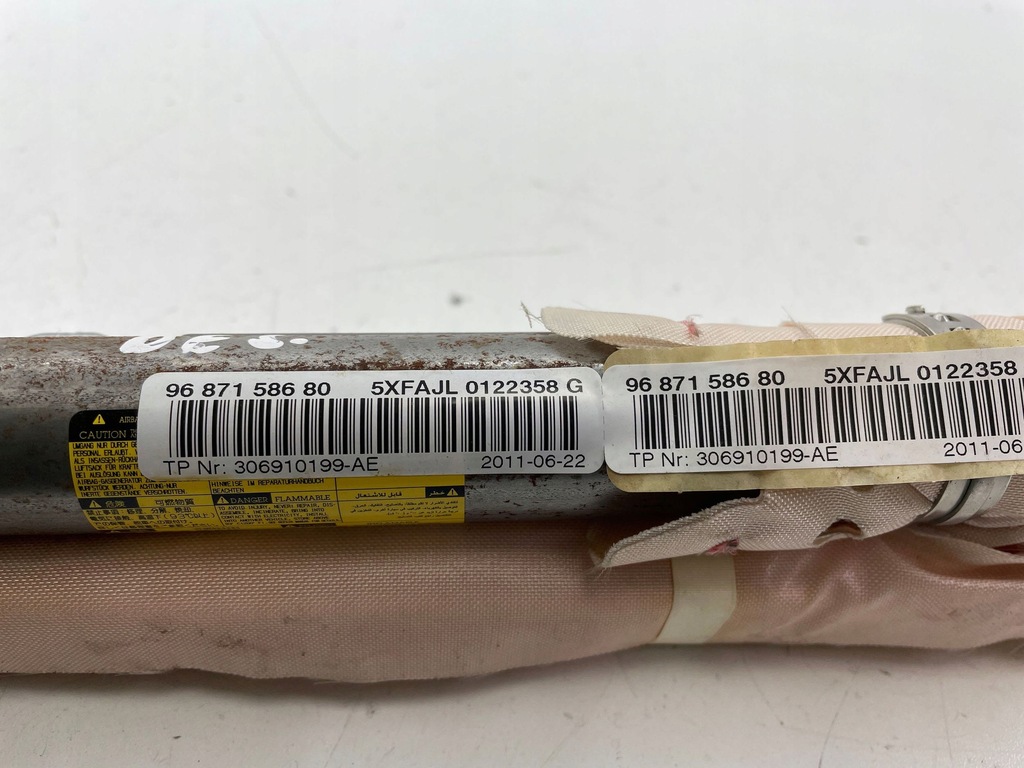 Citroen DS4 2011 Rechte Seite des Vorhangairbags Product image