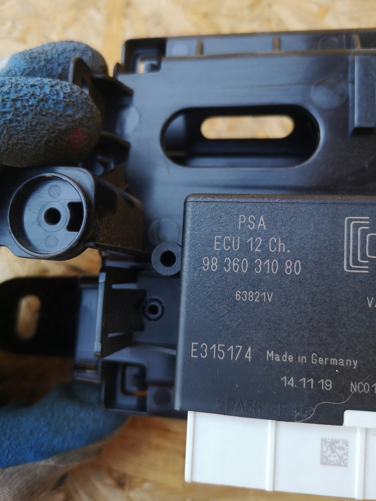 PEUGEOT 508 II PDC-MODUL 9836031080 Product image