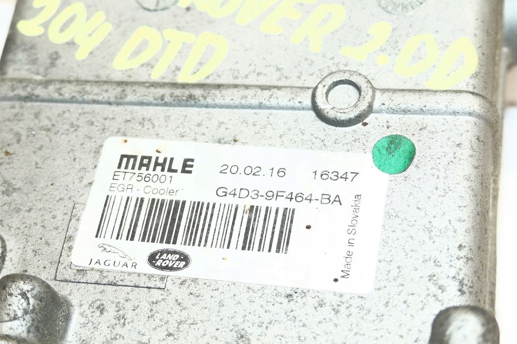 EVOQUE 2.0 D TD4 204DTD ABGASKÜHLER Product image