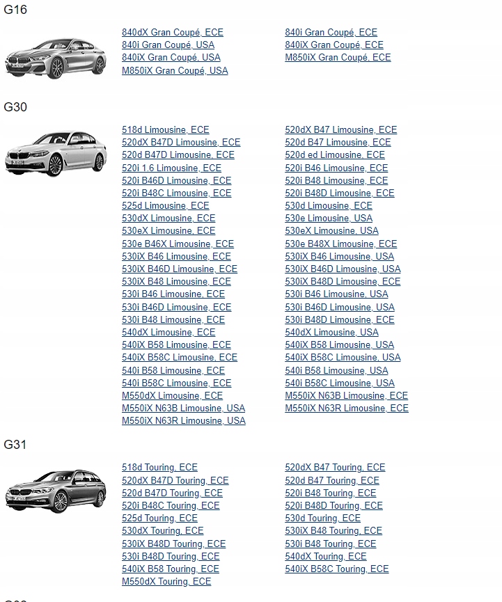 BMW M5 M8 X5 X7 SÄULENSTEUERUNG 6885215 6894830 Product image