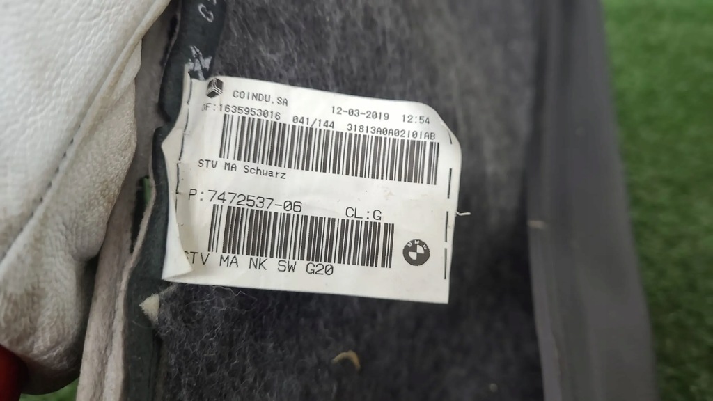 Polsterung Sitzbezug vorne Leder BMW X3 G01 OEM Product image