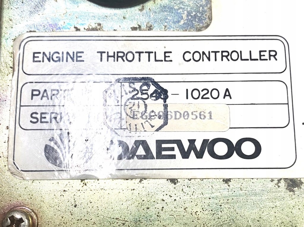 Daewoo Doosan 2543-1020A SOLAR-Baggersteuerung Product image