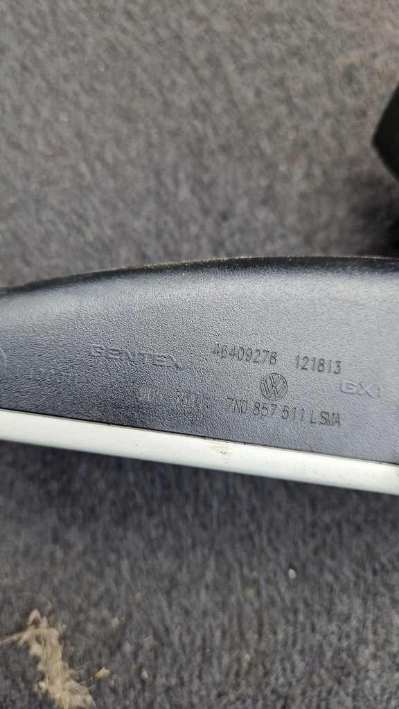VW Golf 7 Rückspiegel 7n0857511l Teile Product image