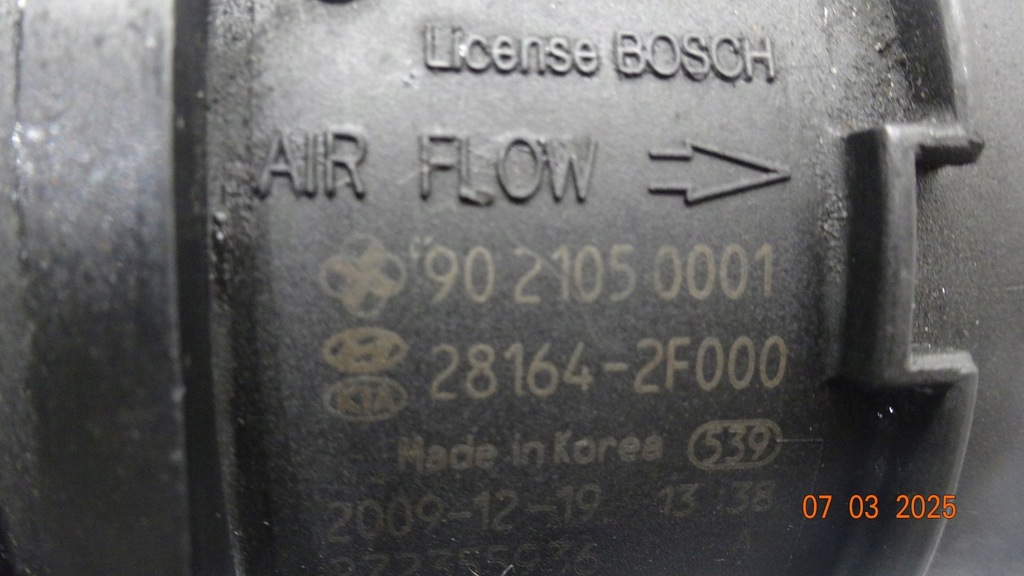 Kia Sorento II 4x4 10R FLOW METER 28164-2F000 Product image