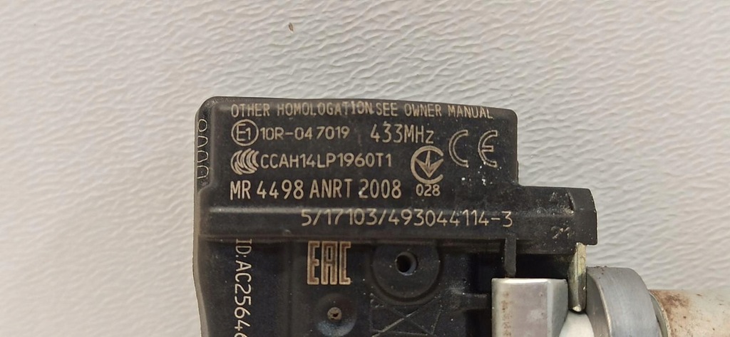 SUZUKI SWIFT REIFENDRUCKSENSOR 43130-61M00 Product image