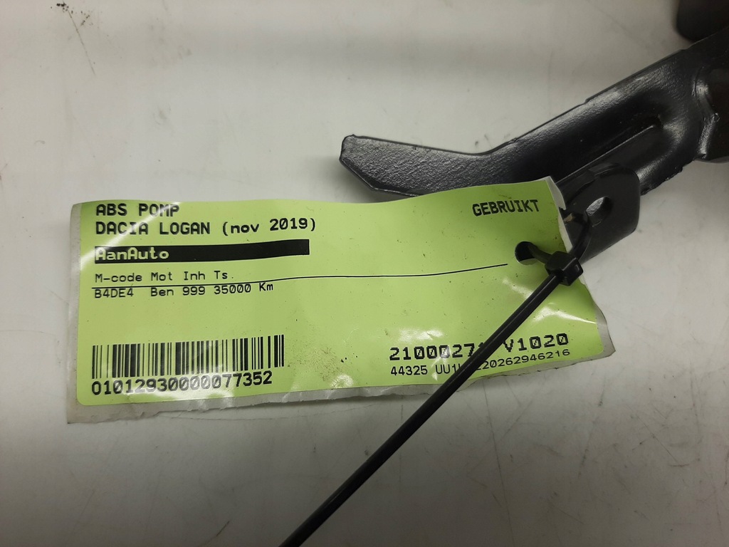 DACIA LOGAN PUMPENSTEUERUNG ABS-MODUL 476603249R 269707 190204 Product image