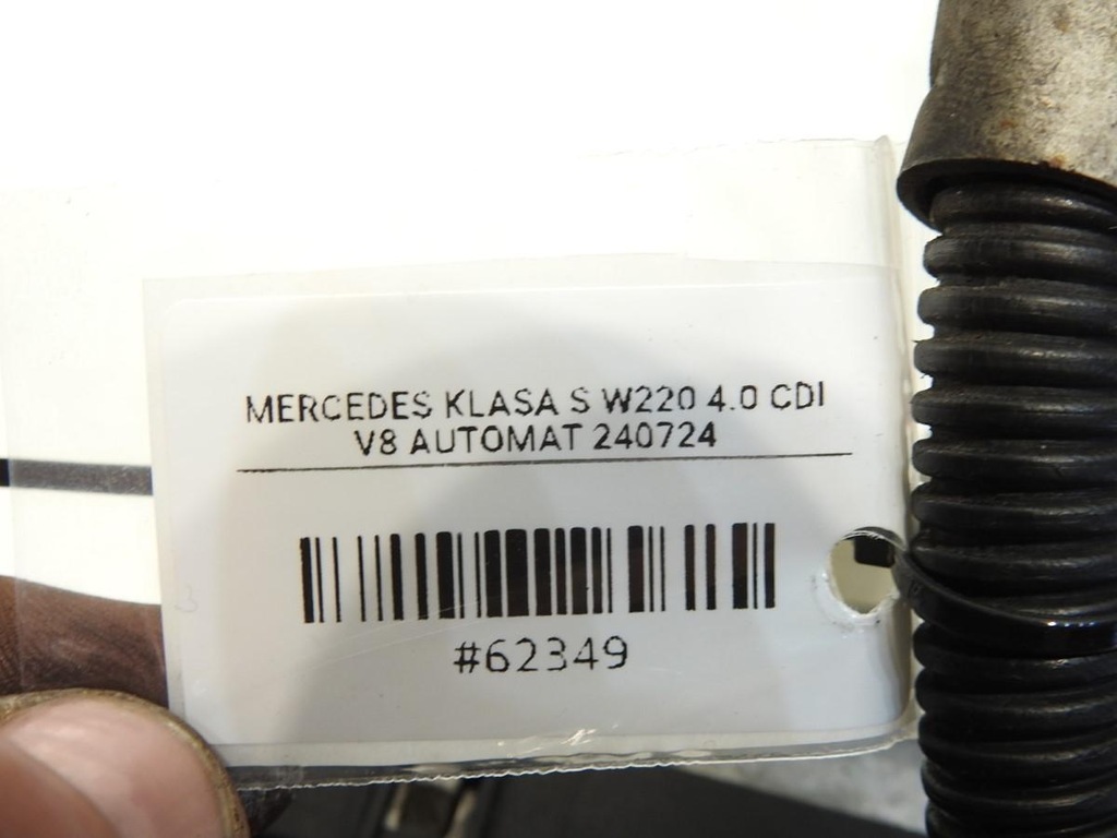 WASSERHEIZUNG MERCEDES W220 4.0 CDI V8 A0001591104 Product image