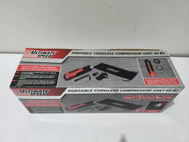 ULTIMATIVER GESCHWINDIGKEIT USKT 60 B2 TRAGBARER KOMPRESSOR Product image