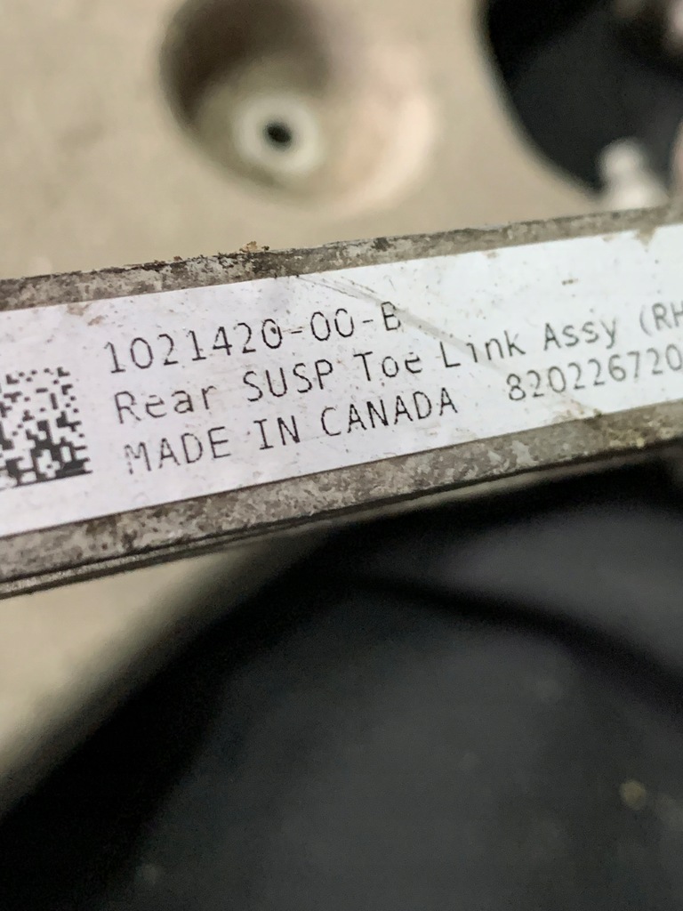Tesla X RAVEN 2020 Hinterradaufhängung links 1027411-00-D Product image