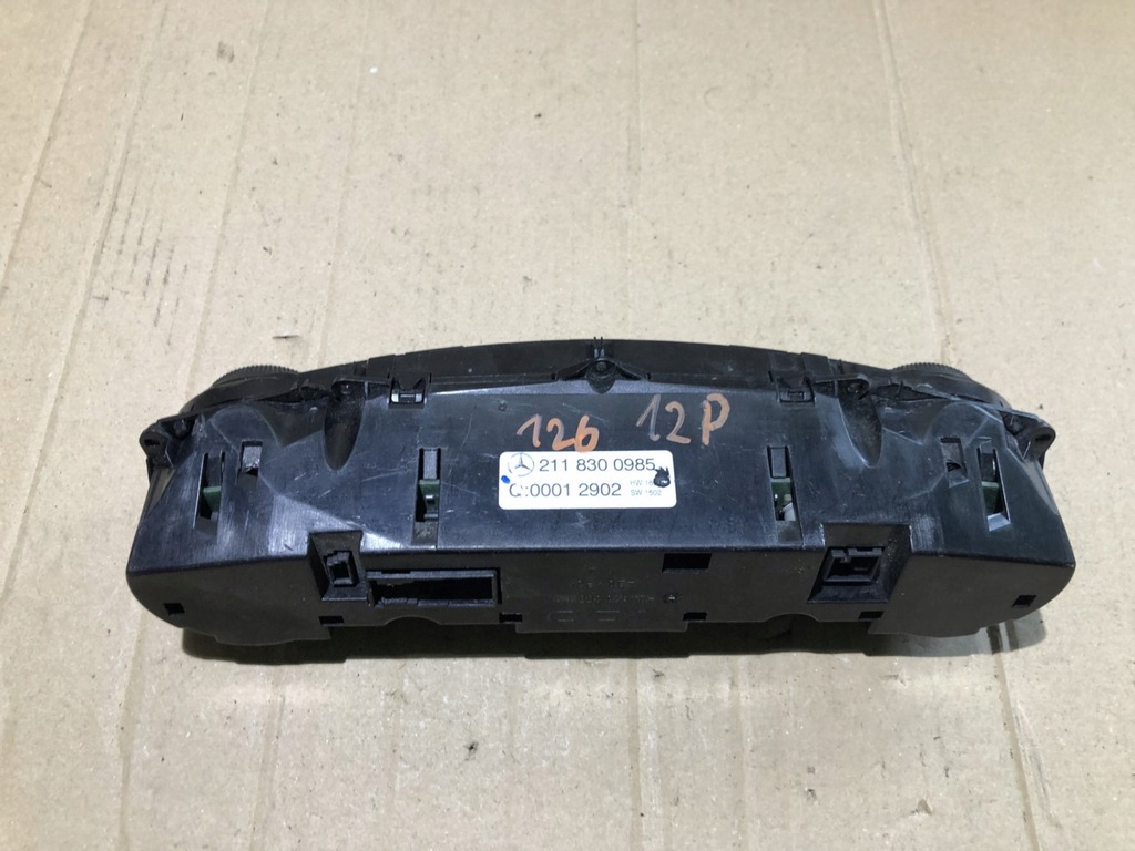MERCEDES E-KLASSE W211 KLIMAANLAGE AIR PANEL Product image
