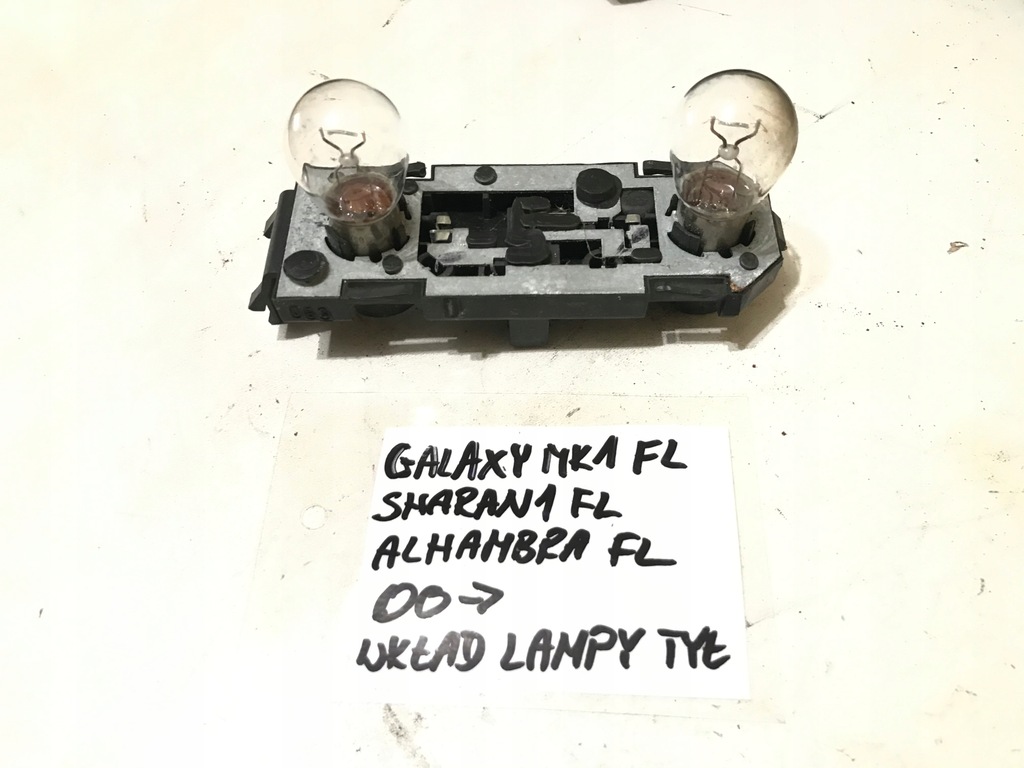 FORD GALAXY MK1 HECKLEUCHTENEINSATZ 7M3945257A Product image