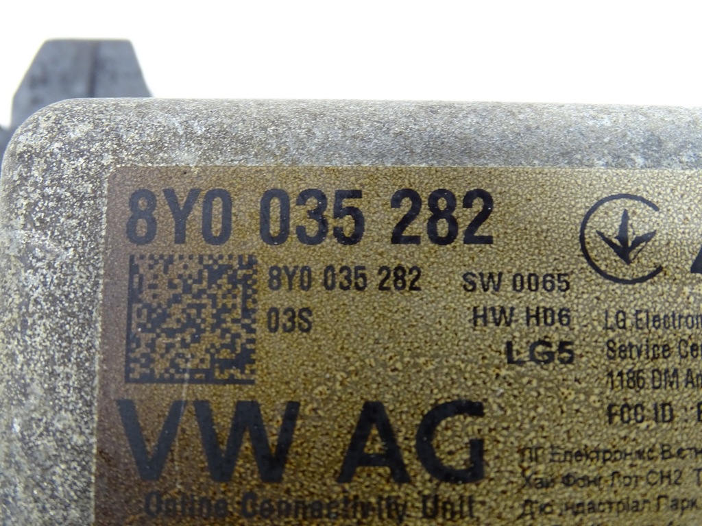 ONLINE-DIENSTLEISTUNGEN STEUERMODUL AUDI A3 8Y 8Y0035282 Product image