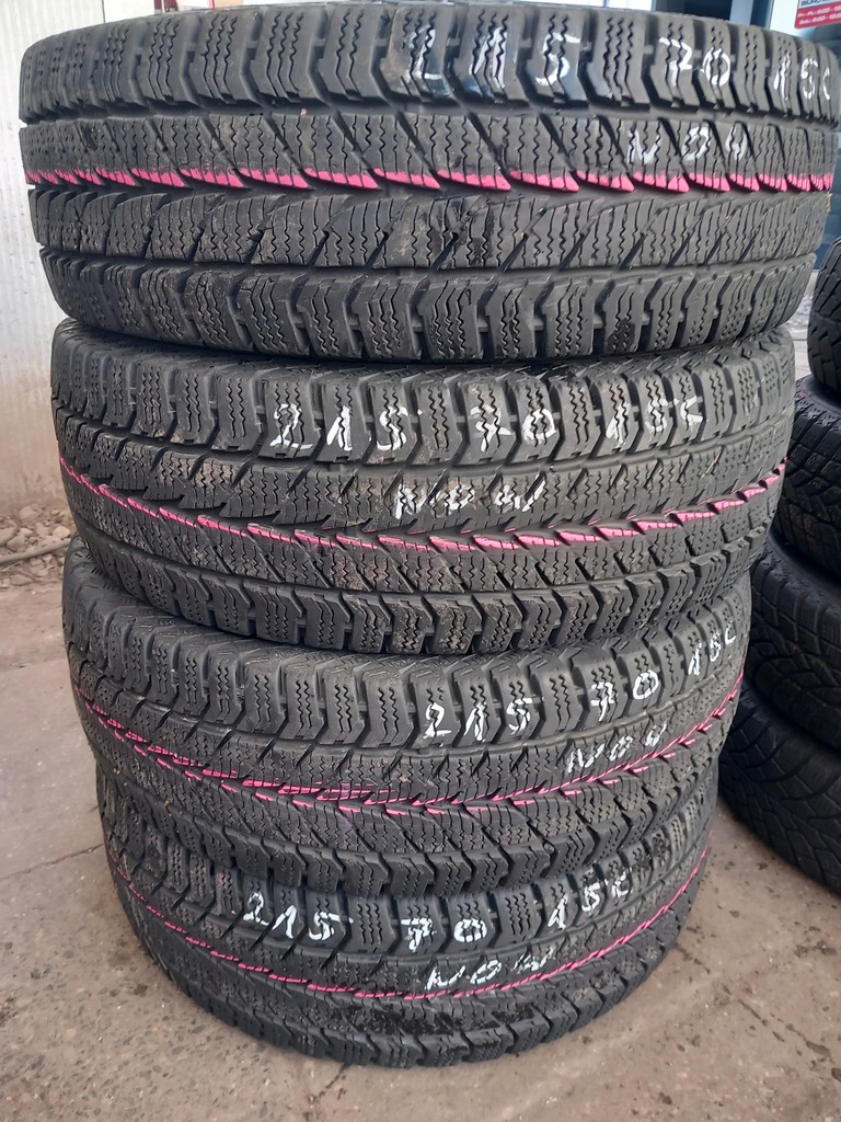 4X WINTERREIFEN 215/70R15C 109/107R KLEBER TRANSALP 2 WARSCHAU Product image