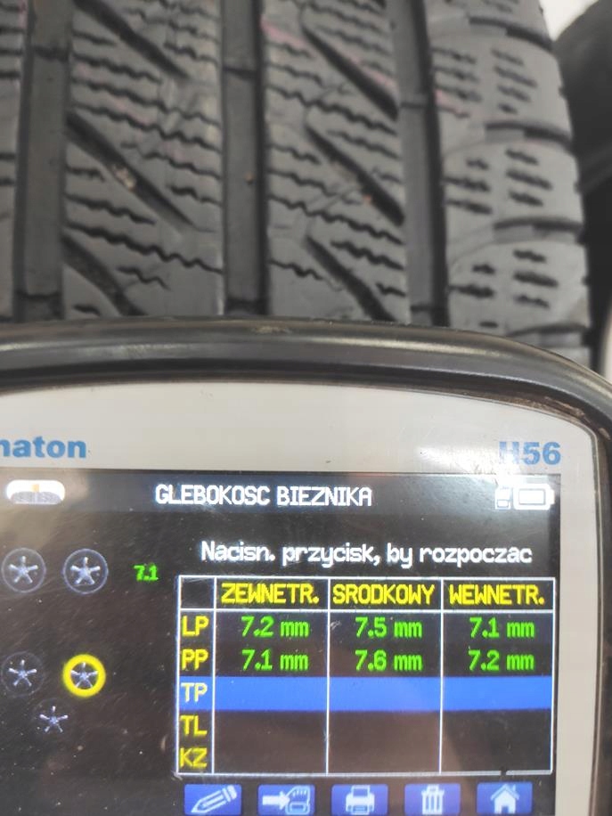 235/65r16c Goodyear 2022, alle Reifen 7 mm 6964 Product image