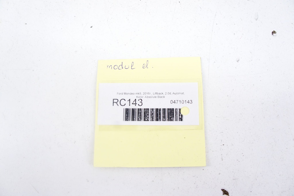 RC143 Ford Mondeo Mk5 Türmodul DG9T-14B534-CA Product image