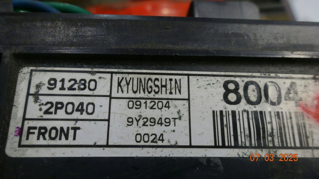 Kia Sorento II 4x4 10R Sicherungsbox 91950-2p200 Product image