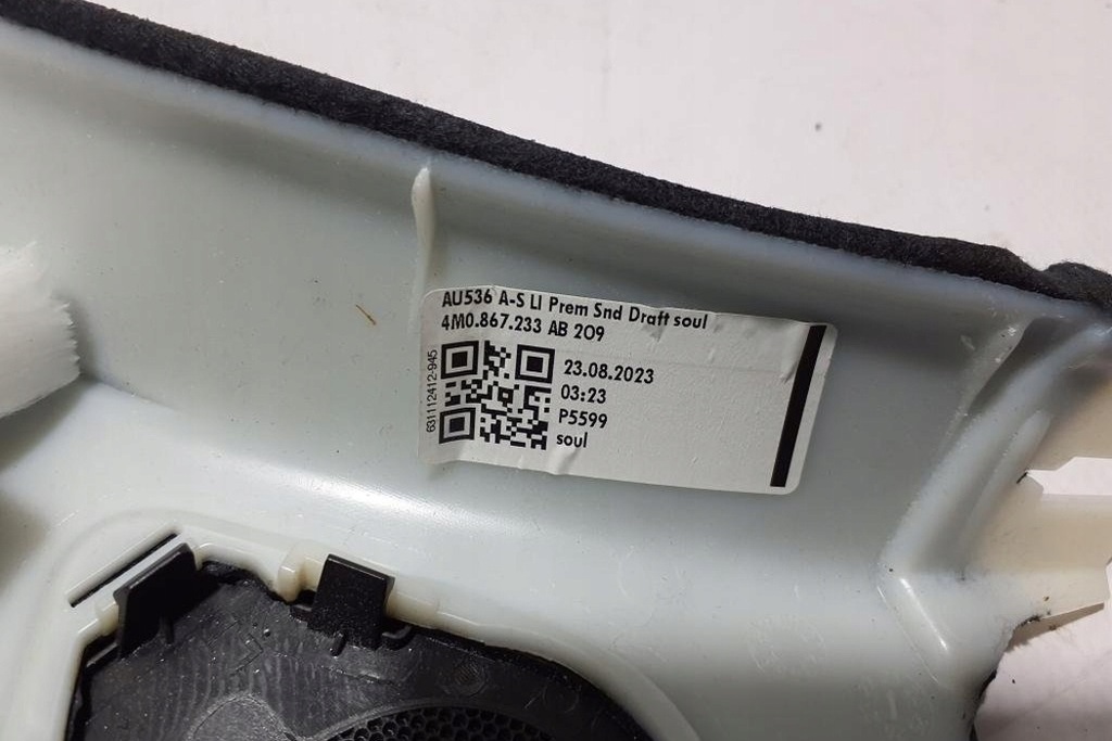 Links linke Säulenabdeckung Audi Q7 (4m) 4m0867233ab 3.0L Hybrid 2023 Product image