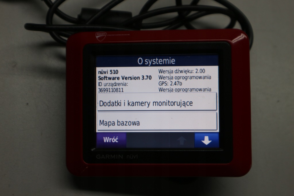 GARMIN NUVI 510 DUCATI MOTORRAD-NAVIGATION Product image