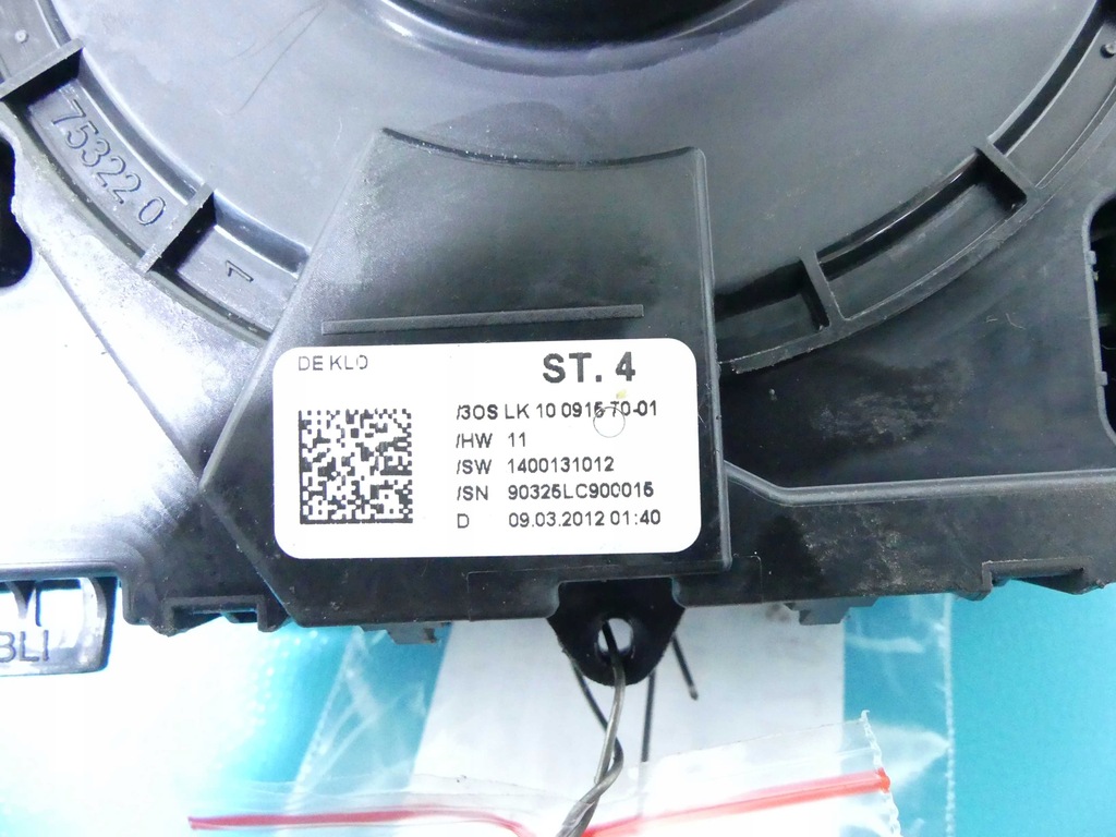 LENKWINKELSENSOR PORSCHE PANAMERA I 970 09-16 1400131012 Product image