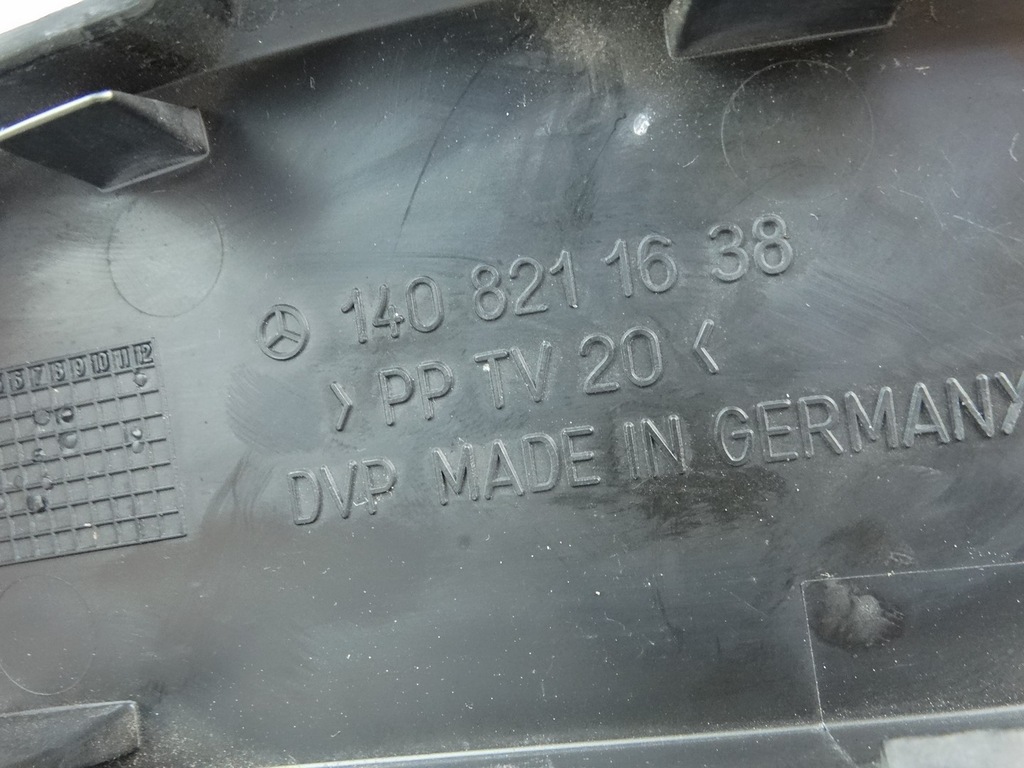 Mercedes S-Klasse W140 ABDECKUNG MOTORKANAL A1408211638 Product image