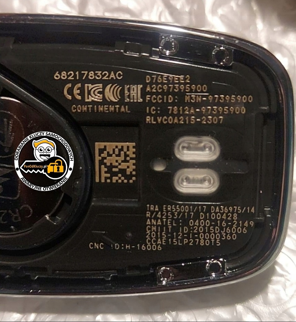 CHRYSLER Pacifica OEM, Kopie des Originalschlüssels KATOWICE Product image