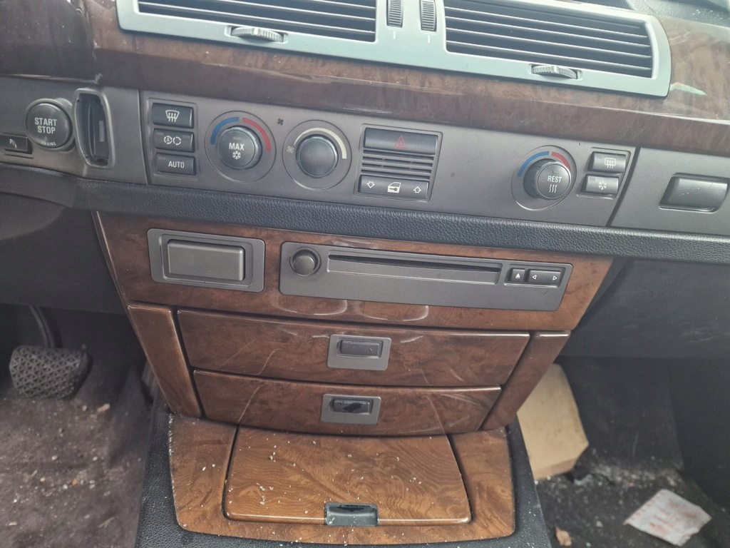 Rahmenrahmen +Telefon Holz BMW 7 E65 01-05 Product image