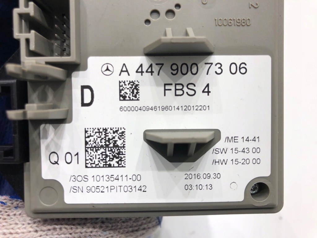 Zündschalter MERCEDES VITO Getriebe A4479007306 1.6 114KM Product image