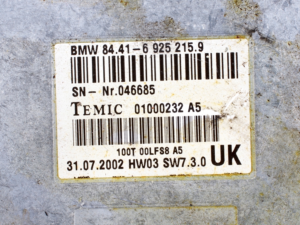 SPRACHCONTROLLER-MODUL FÜR BMW E65 E66 Product image