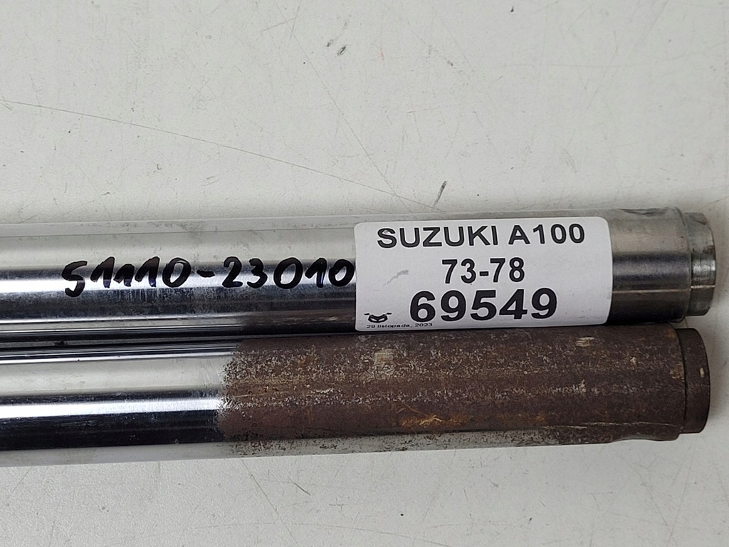 SUZUKI A100 73–78 LAGA ROHR LINKS RECHTS VORDERE AUFHÄNGUNG 23010 Product image